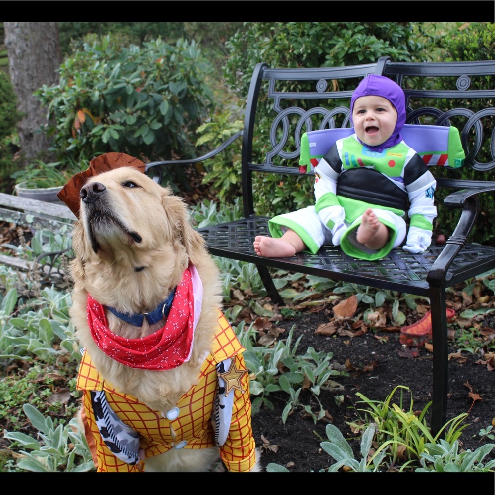 The most adorable duo! Woody & Buzz costume!
